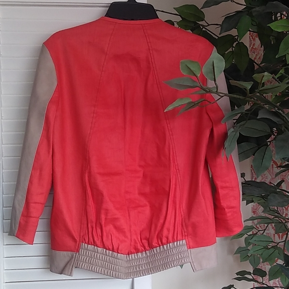 Helmut Lang jacket glossy twill bomber jacket - Picture 6 of 7